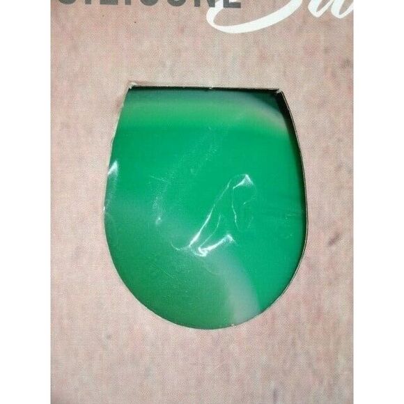 Shark Skinzz Stemless Wine Glass Holders Silicone 4-pc Green Swirls Barware NEW - Picture 2 of 3